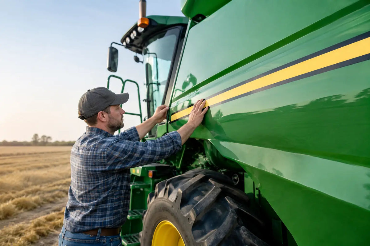 How to Plan a Harvester Decal Project That Lasts