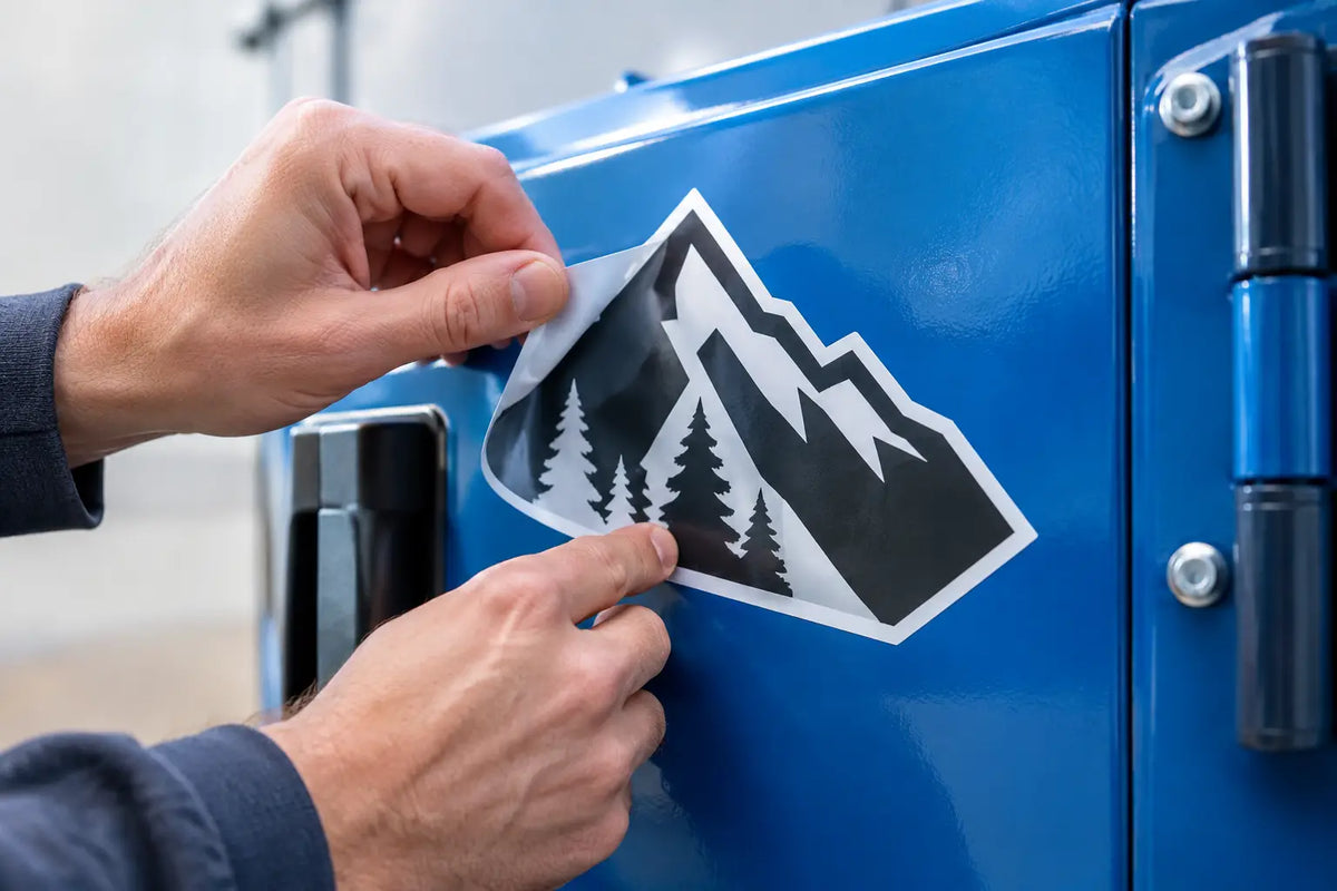 Do Decals Damage Powder Coating on Equipment?