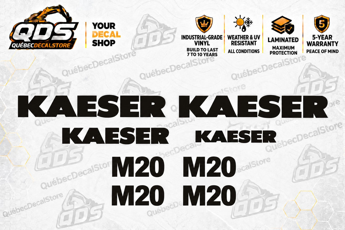 Compressor Decal Kits