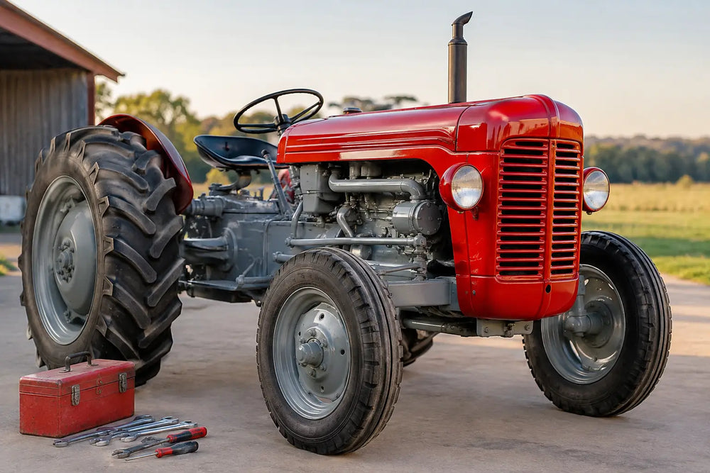 A Tractor Restoration Example That Gets Details Right