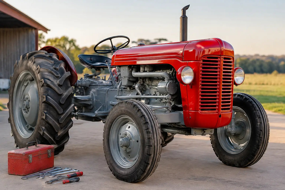 A Tractor Restoration Example That Gets Details Right