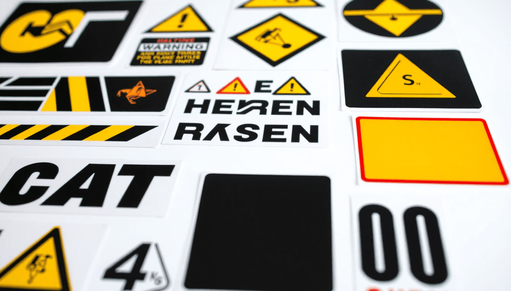 Transform Your Heavy Machinery with Quality Decals
