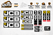 JCB 1CXT Pro replacement decal set — QuébecDecalStore