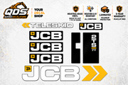 JCB 2TS-7T replacement decal set — QuébecDecalStore