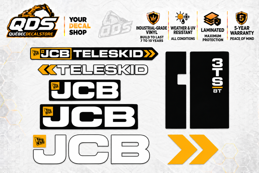 JCB 3TS-8T Track Loader Decal Kit