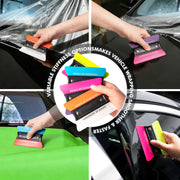 FOSHIO Dual-Side Magnetic Squeegee Kit – 4 Handles