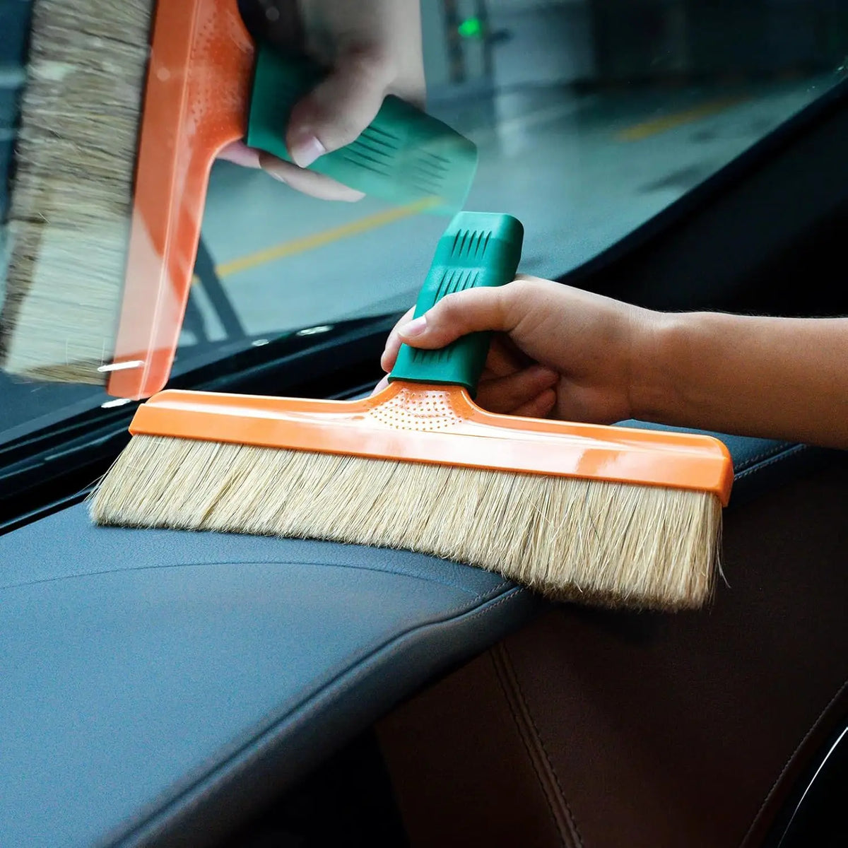 FOSHIO 12-Inch Boar-Bristle Film Smoothing Brush