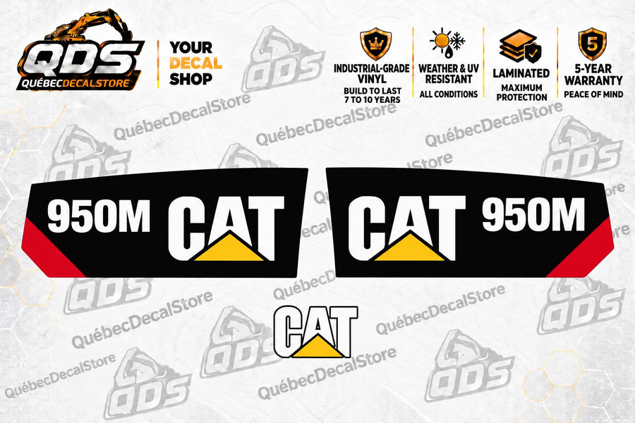 Caterpillar 950M Wheel Loader Decal Kit