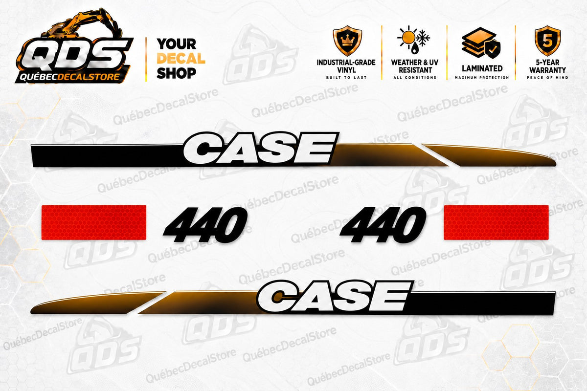 CASE 440 Skid Steer Decal Kit