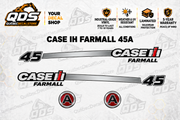 Case IH Farmall 45A Tractor Decal Kit | QDS