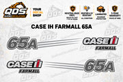 Case IH Farmall 65A Tractor Decal Kit | QDS