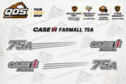 Case IH Farmall 75A Tractor Decal Kit | QDS