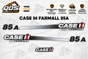 Case IH Farmall 85A Tractor Decal Kit | QDS