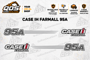 Case IH Farmall 95A Tractor Decal Kit | QDS