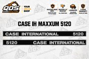 Kit de décalques pour tracteur Case IH Maxxum 5120 | QDS