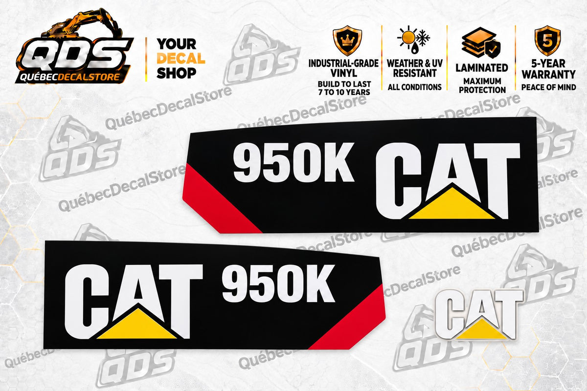 Caterpillar 950K Wheel Loader Decal Kit