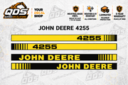 John Deere 4255 aftermarket decal kit concept preview; fitment and dimensions require confirmation before production