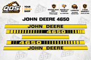 John Deere 4650 aftermarket decal kit concept preview; fitment and dimensions require confirmation before production