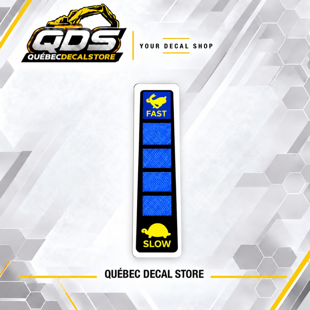 Adesivo universal do acelerador para cortadores e tratores de grama Cub Cadet