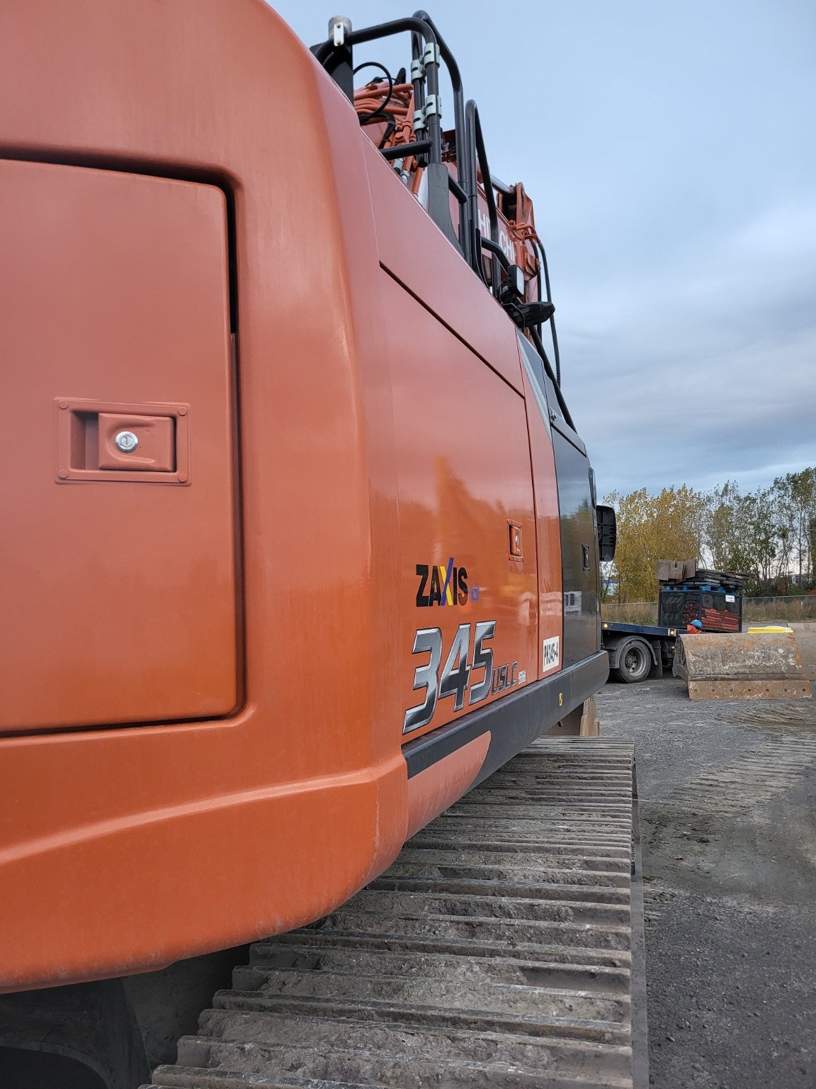 تفاصيل ملصقات طراز Hitachi ZAXIS 345USLC