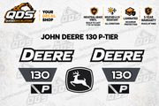 John Deere 130 P-Tier Excavator Decal Kit | QDS