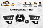 John Deere 160 P-Tier Excavator Decal Kit | QDS