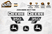 John Deere 350 P-Tier Excavator Decal Kit | QDS