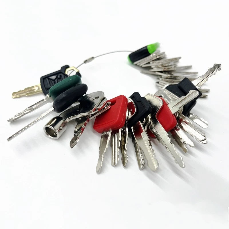 41-Key Heavy Equipment Ignition Key Set – Multi-Brand