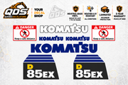Kit de décalques Komatsu D85EX-15 pour bouteur
