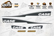 Case CX250C Excavator Decal Kit — Laminated Vinyl