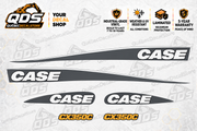 Case CX350C Excavator Decal Kit — Laminated Vinyl