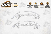 Deutz-Fahr Agrotron 90 Tractor Side Decal Kit — Laminated Vinyl