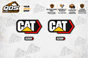 Kit de décalques Caterpillar 926M pour chargeuse sur pneus — 4 pièces