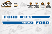 Ford 1500 Tractor Decal Kit