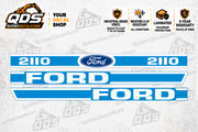 Ford 2110 Tractor Decal Kit