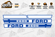 Ford 2600 Tractor Decal Kit
