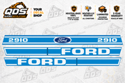 Ford 2910 aftermarket partial identification decal set