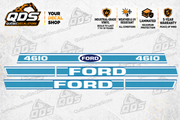 Ford 4610 Tractor Decal Kit