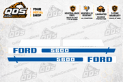 Ford 5600 Tractor Decal Kit