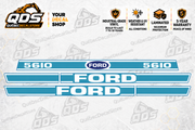 Kit de décalques de tracteur Ford 5610