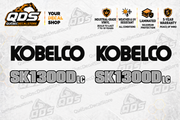 Kobelco SK1300DLC-11 Demolition Excavator Decal Kit