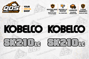 Kobelco SK210LC-11 Excavator Decal Kit