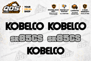 Kobelco SK85CS-7 Excavator Decal Kit