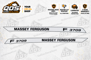 Massey Ferguson 3709 F Hood Decal Kit