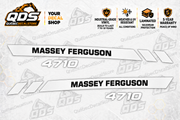 Massey Ferguson 4710 Hood Decal Kit