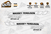 Massey Ferguson 5709 Hood Decal Kit