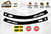 Ski-Doo Super 370 1968 Snowmobile Decal Kit | Aftermarket