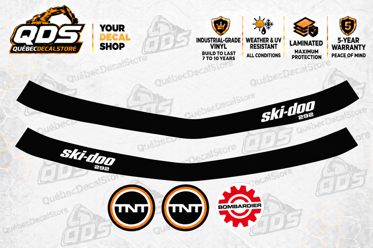 Ski-Doo T’NT 292 1970 Snowmobile Decal Kit | Aftermarket