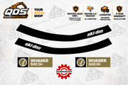 Ski-Doo Invader 640 ER 1970 Snowmobile Decal Kit | Aftermarket