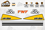 Ski-Doo T’NT F/A 400 1974 Snowmobile Decal Kit | Aftermarket